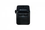 Verbatim-49543-Caricabatterie-per-dispositivi-mobili-Nero--VERBATIM-Universal-Travel-Adapter-UTA-01-with-2xUSB-Charger-