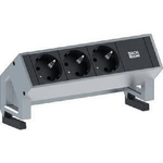 Bachmann 902.4048 prolunghe e multiple 3 presa(e) AC Interno Nero, Grigio