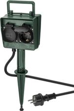 Goobay-4-Way-Power-Outlet-for-Garden---Green