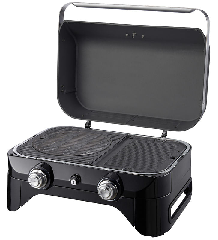 Campingaz-Attitude-2100-LX-Barbecue-Da-tavolo-Gas-Nero-Stainless-steel-5000-W