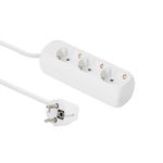 Microconnect GRU003W prolunghe e multiple 1,8 m 3 presa(e) AC Interno Bianco