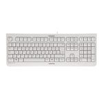 CHERRY KC 1000 tastiera Universale USB AZERTY Belga Grigio