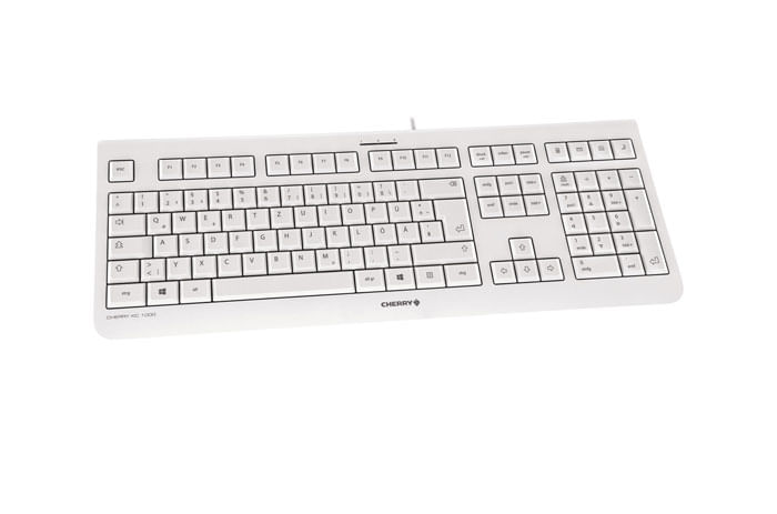 KC-1000---Keyboard---Corded---AZERTY---Gray