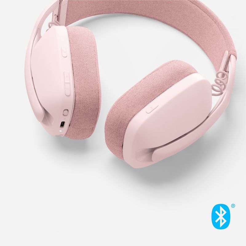 Logitech-Zone-Vibe-100-Auricolare-Wireless-A-Padiglione-Musica-e-Chiamate-Bluetooth-Rosa