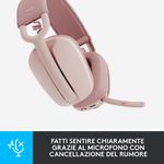 Logitech-Zone-Vibe-100-Auricolare-Wireless-A-Padiglione-Musica-e-Chiamate-Bluetooth-Rosa