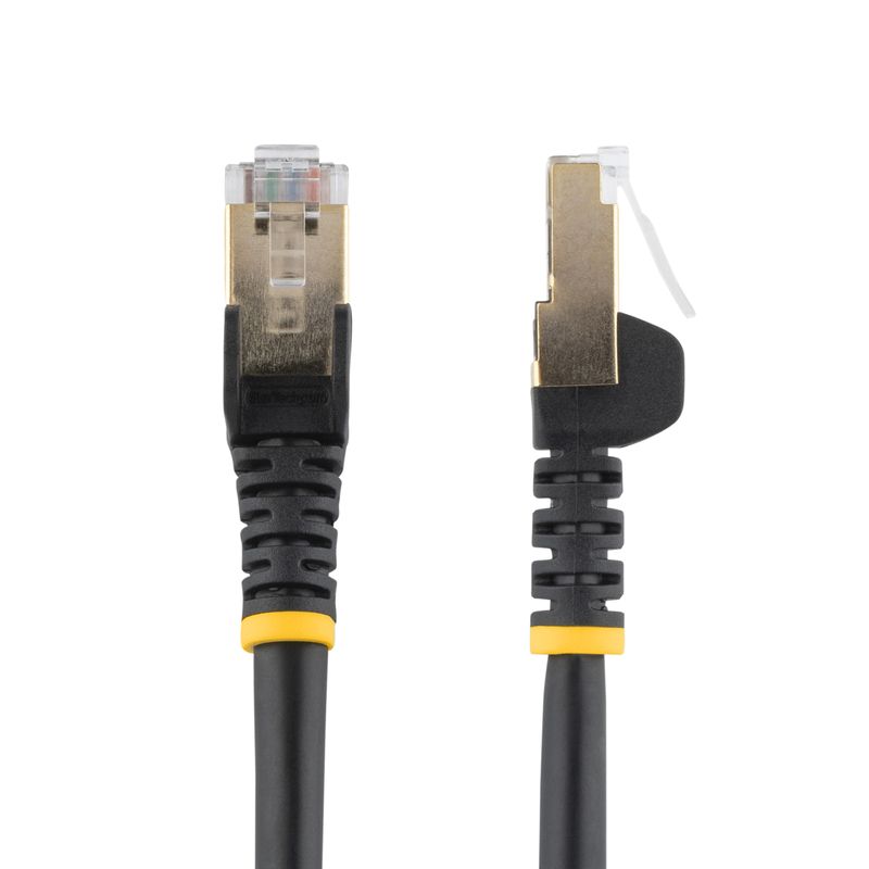 StarTech.com-Cavo-di-Rete-Ethernet-Cat6a---Cavo-Schermato-STP-da-50cm---Nero--0.5M-CAT6A-PATCH-CABLE-BLACK---CAT-6A-NETW