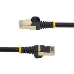 StarTech.com-Cavo-di-Rete-Ethernet-Cat6a---Cavo-Schermato-STP-da-50cm---Nero--0.5M-CAT6A-PATCH-CABLE-BLACK---CAT-6A-NETW