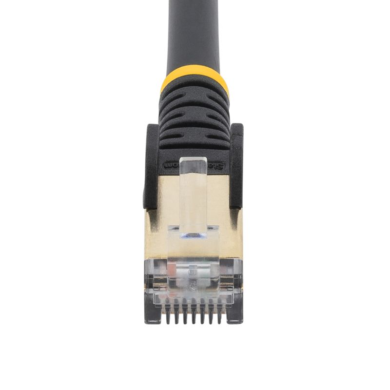 StarTech.com-Cavo-di-Rete-Ethernet-Cat6a---Cavo-Schermato-STP-da-50cm---Nero--0.5M-CAT6A-PATCH-CABLE-BLACK---CAT-6A-NETW