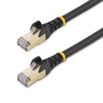 StarTech.com-Cavo-di-Rete-Ethernet-Cat6a---Cavo-Schermato-STP-da-50cm---Nero--0.5M-CAT6A-PATCH-CABLE-BLACK---CAT-6A-NETW