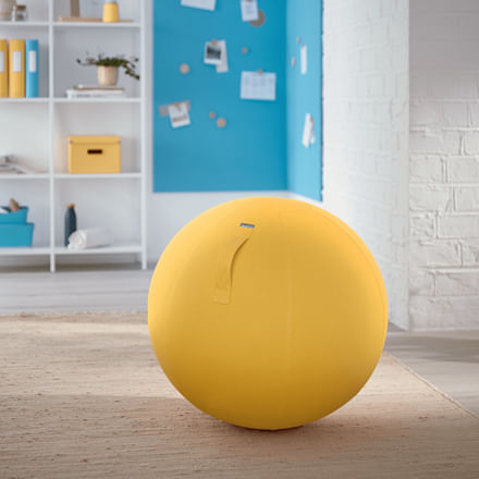 Leitz-Ergo-Cosy-Giallo-Interno-Rotondo--Leitz-Ergo-Cosy-Sitting-Ball-Warm-Yellow-