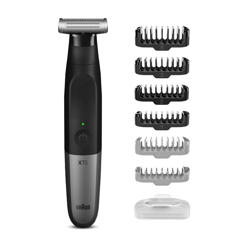 Braun-Series-X-XT5200-Rasoio-Trimmer-Nero-Metallico