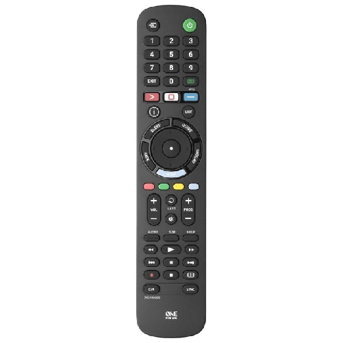 One-For-All-TV-Replacement-Remotes-URC-4912-telecomando-IR-Wireless-Pulsanti