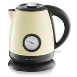 Emerio WK-109795.2 bollitore elettrico 1 L 2000 W Beige, Nero