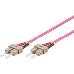 Microconnect FIB222002-4 cavo a fibre ottiche 2 m SC OM4 Viola (SC/UPC-SC/UPC 2m OM4 - MM Duplex LSZH OD 2mm 0.3dB - Eri