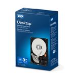 Western Digital Desktop Everyday disco rigido interno 3 TB 5400 Giri/min 64 MB 3.5" Serial ATA III