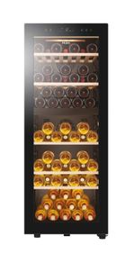 Haier-Wine-Bank-50-Serie-5-HWS79GDG-Cantinetta-vino-con-compressore-Libera-installazione-Nero-79-bottiglia-bottiglie