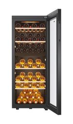 Haier-Wine-Bank-50-Serie-5-HWS79GDG-Cantinetta-vino-con-compressore-Libera-installazione-Nero-79-bottiglia-bottiglie