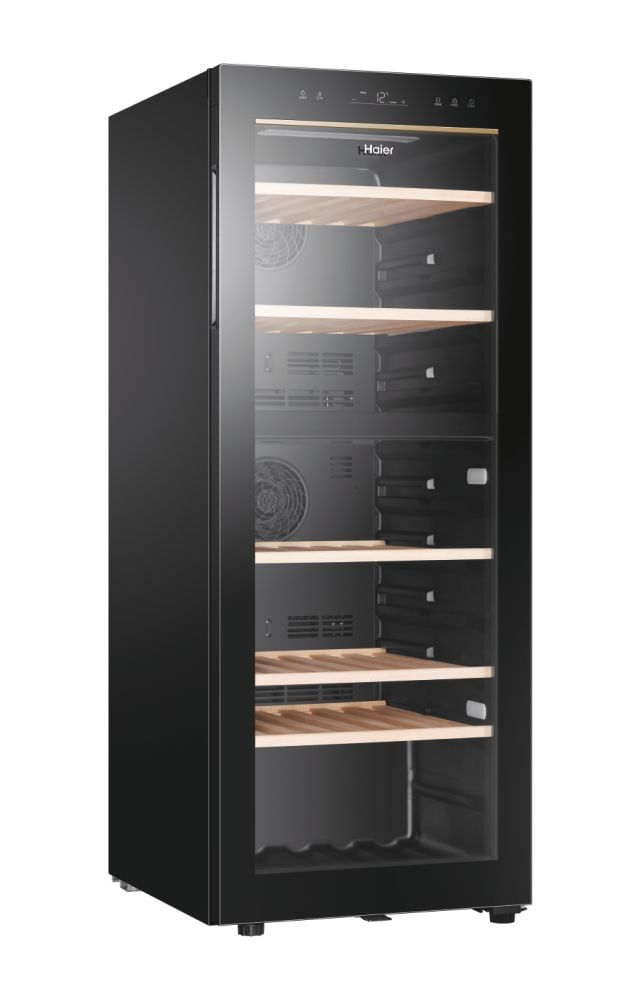 Haier-Wine-Bank-50-Serie-5-HWS79GDG-Cantinetta-vino-con-compressore-Libera-installazione-Nero-79-bottiglia-bottiglie