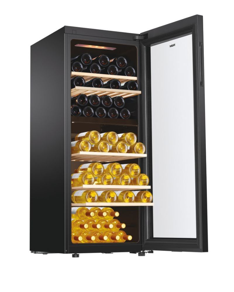 Haier-Wine-Bank-50-Serie-5-HWS79GDG-Cantinetta-vino-con-compressore-Libera-installazione-Nero-79-bottiglia-bottiglie