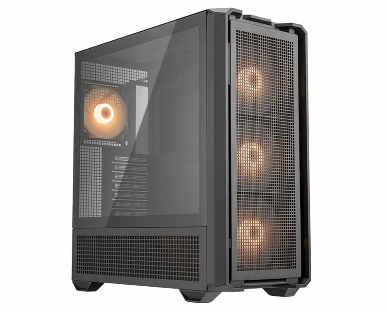 Cougar-Gaming-MX600-ARGB-Full-Tower-Vetro-Temperato-No-Power-minITX-mATX-ATX-CEB-E-ATX-Nero