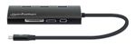 Manhattan-152440-replicatore-di-porte-e-docking-station-per-laptop-USB-tipo-C-Nero--USB-C-DOCK-HUB-READER-6-PORT----HDMI