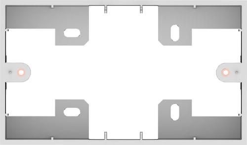 Vision-TC3-BACKBOX2G-scatola-elettrica-Bianco--VISION-Techconnect-Modular-AV-Faceplate---LIFETIME-WARRANTY---Double-Gang