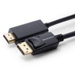 Microconnect MC-DP-HDMI-050 cavo e adattatore video 05 m DisplayPort Nero (DisplayPort 1.2 to HDMI Cable - DisplayPort M