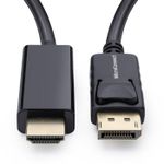 Microconnect-MC-DP-HDMI-050-cavo-e-adattatore-video-05-m-DisplayPort-Nero--DisplayPort-1.2-to-HDMI-Cable---DisplayPort-M