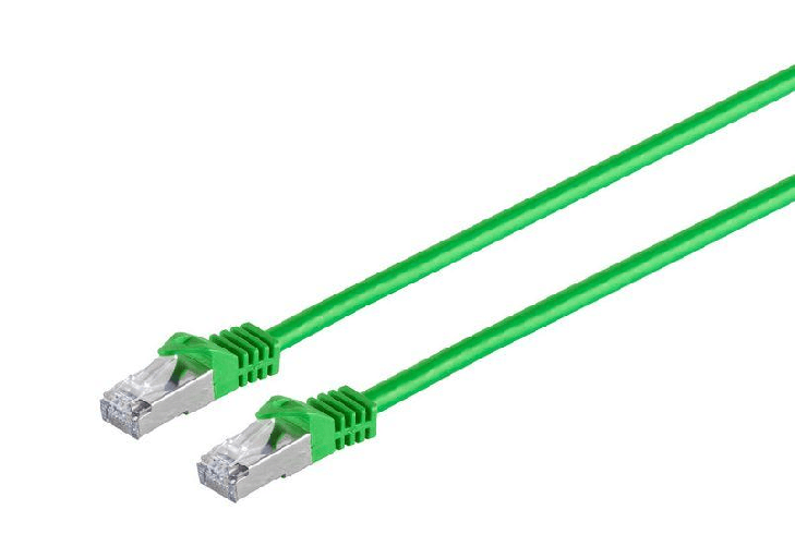 Microconnect-0.25m-Cat7-S-FTP-cavo-di-rete-Verde-025-m-S-FTP-S-STP--RJ45-patch-cord-S-FTP-PiMF---w.-CAT-7-raw-cable-0.25