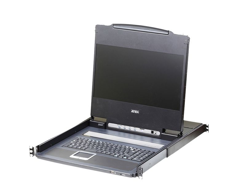 ATEN-CL6700MW-ATA-2XK06SG-switch-per-keyboard-video-mouse--kvm--Montaggio-rack-Nero