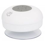 Manhattan 165082 altoparlante portatile Altoparlante portatile mono Bianco 3 W (SHOWER BLUETOOTH SPEAKER- - SUCTION CUP