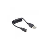 Cablexpert Gembird USB A - MicroUSB B, 0.6m cavo USB USB 2.0 0,6 m Micro-USB B Nero