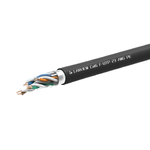 Lanview LVN-CAT6PE-FUTP-305M cavo di rete Cat6 F/UTP FTP (Cat6 F-UTP Network Cable - 4x2xAWG23 PE black 305m - Outdoor -