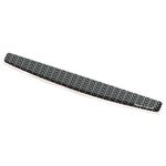 Fellowes 9653601 poggiapolso Gel Nero Grigio (Fellowes Gel Keyboard Wrist Support - Chevron) - Versione UK