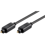 Microconnect TT650BKAD cavo audio 5 m TOSLINK Nero (Toslink optical cable 5m Black - Toslink optical cable 5m Black - Wa