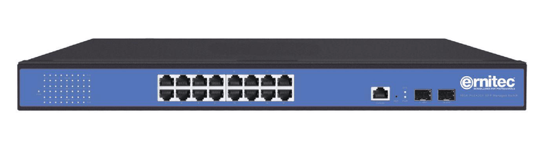 Ernitec-ELECTRA-M216-2-switch-di-rete-Gestito-L2-Gigabit-Ethernet-10-100-1000-Supporto-Power-over-Ethernet-PoE-Nero-Blu-