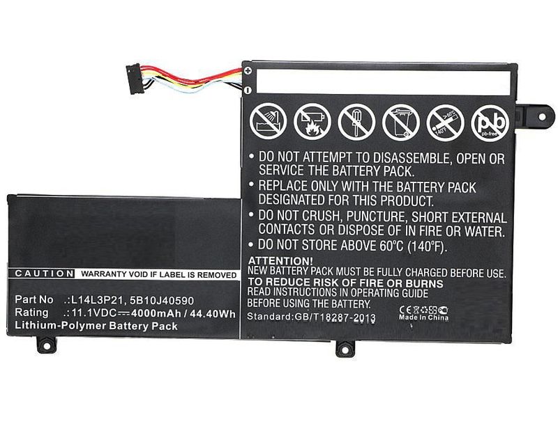 CoreParts-MBXLE-BA0096-ricambio-per-laptop-Batteria--Laptop-Battery-for-Lenovo---40Wh-Li-Pol-11.1V-3600mAh---Black-40Wh-