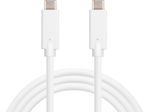 Sandberg-USB-C-Charge-Cable-1M-100W--USB-C-Charge-Cable-1M-100W---USB-C-Charge-Cable-1M-100W---1-m-USB-C-USB-C-White---W