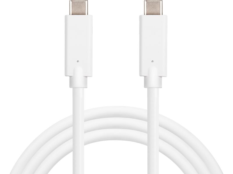 Sandberg-USB-C-Charge-Cable-1M-100W--USB-C-Charge-Cable-1M-100W---USB-C-Charge-Cable-1M-100W---1-m-USB-C-USB-C-White---W