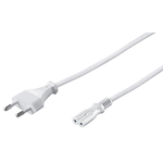 Microconnect PE0307100W cavo di alimentazione Bianco 10 m Accoppiatore C7