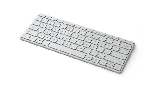 Microsoft-Designer-Compact-tastiera-Bluetooth-QWERTZ-Tedesco-Bianco