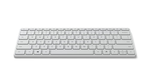 Microsoft-Designer-Compact-tastiera-Bluetooth-QWERTZ-Tedesco-Bianco