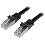 StarTech.com N6SPAT50CMBK cavo di rete Nero 0,5 m Cat6 SF/UTP (S-FTP)