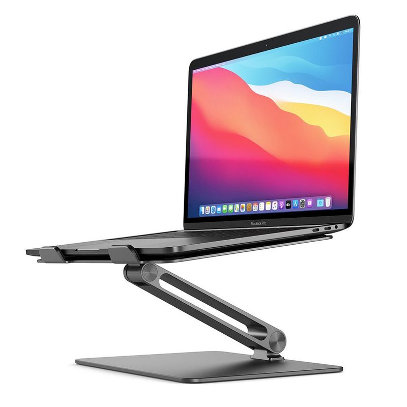 ALOGIC-AALNBS-SGR-supporto-per-laptop-Supporto-per-computer-portatile-Grigio--ELITE-ADJUSTABLE-LAPTOP-RISER---SPACE-GREY