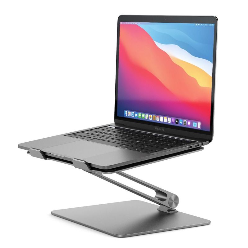 ALOGIC-AALNBS-SGR-supporto-per-laptop-Supporto-per-computer-portatile-Grigio--ELITE-ADJUSTABLE-LAPTOP-RISER---SPACE-GREY