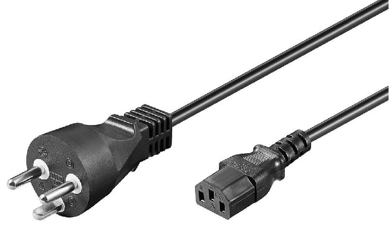 Microconnect-PE120430R-cavo-di-alimentazione-Nero-3-m-Accoppiatore-C13--PowerCord-DK-3.0m-IEC320---Black---H05VV-F-3Gx1m