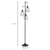 HOMCOM-Lampada-da-Terra-Vintage-Industriale-in-Metallo-Nero-Lampada-a-Piantana-da-Terra-Moderna-Ф35-x-170cm
