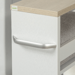 kleankin-Carrello-Bagno-Salvaspazio-a-3-Ripiani-con-Rotelle-e-Maniglia-in-Legno-48x15x80cm-Bianco