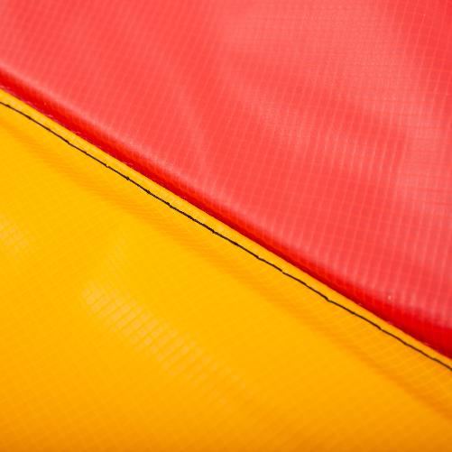 Outsunny-Copertura-Imbottita-Bordo-Trampolino-Protezione-per-Tappeto-Elastico-in-PVC-Rosso-Blu-Giallo---Ø305cm--