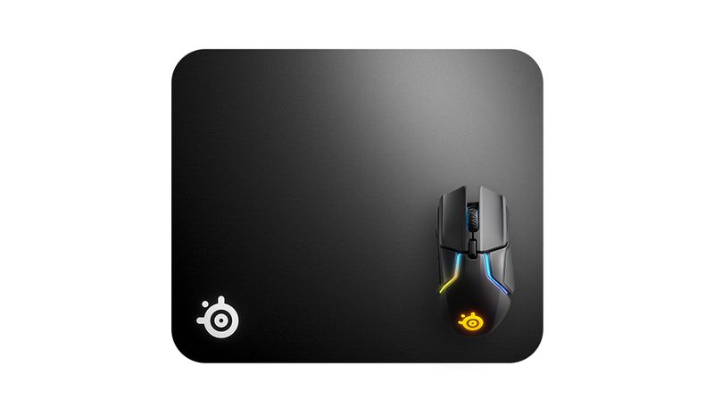 Steelseries-QcK-Hard-Tappetino-per-mouse-per-gioco-da-computer-Nero--STEELSERIES-QCK-HARD-PAD-